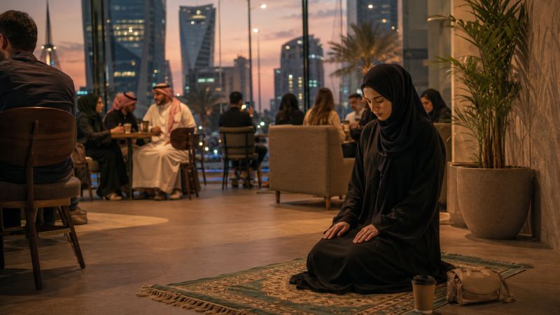 حين أذّن المغرب في المقهى