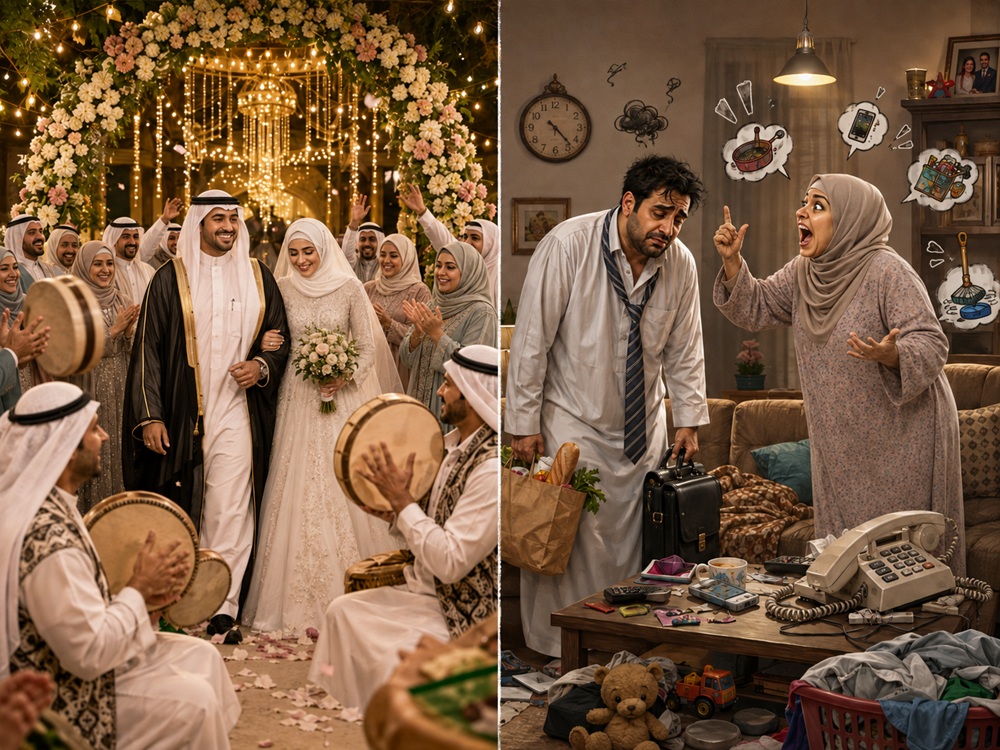 الزفة على الطريقة الكويتية