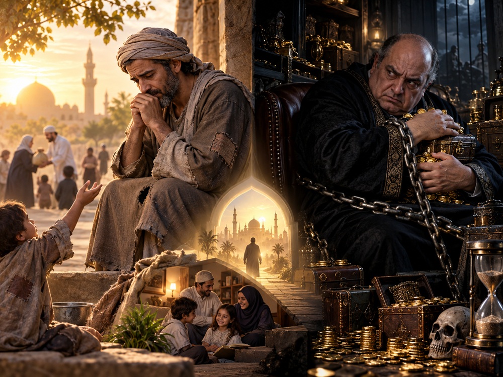 أسرى السعة والجوعى إلى العطاء: فلسفة المال حين يفضح النفوس